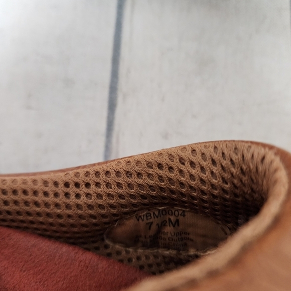 Twisted X Embossed Leather Western Mules Slip On Clogs Tan Size 7.5 - Picture 4 of 10